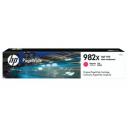 Картридж HP T0B28A пурпурный увеличенный, № 982A оригинальный для HP PageWide 785zs Enterprise Color MFP