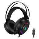 Наушники с микрофоном A4Tech Bloody G521 черный 2.3м мониторные USB оголовье (G521 (BLACK)) 100458