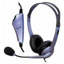 Наушники Genius Headset HS-04S, Stereo, 1x mini jack 3.5mm, blue