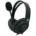 Гарнитура Oklick HS-M400, для компьютера, накладные, черный