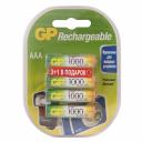 Аккумулятор GP Batteries AAA мизинчиковый LR03 1,2 В 1000 мАч (4 шт.)