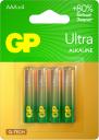 Элемент питания Батарейки GP Ultra Alkaline G-Tech AAA (4 шт)