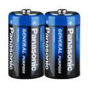 Батарейка Panasonic Zinc Carbon C/R14, в упаковке: 2 шт.