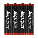 Батарейка солевая Smartbuy R03/4S (60/600) (SBBZ-3A04S) (цена за упаковку, 4 шт), цена за 1 упак