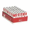 Батарейка алкалиновая Smartbuy ONE LR6/40 bulk (40/720) (SOBA-2A40S-Eco) (цена за упаковку, 40 шт), цена за 1 упак