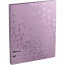 Папка на 4 D-кольцах Berlingo серии Metallic формата А4 – стильный аксессуар для офиса и учёбы. Изготовлена из высококачественного полипропилена с матовой текстурой поверхности «рельефные треугольники», на которой не видно отпечатков пальцев и мелких царапин. Толщина обложки – 1000 мкм. Ширина корешка составляет 24 мм. Стильные черные кольца и фурнитура. Специальная D-форма колец диаметром 20 мм помогает удобно и ровно хранить документы, которые могут быть выровнены по левому краю, благодаря боковой вертикальной стенке кольца. Вместимость папки – 150 листов. На внутренней стороне обложки папка оснащена плотным прозрачным карманом для удобного хранения мелочей: ручки, заметок, визиток, дисков, флешек и др. Размер папки составляет 310*250*24 мм. Упакована в индивидуальный прозрачный пакет по форме. • Вместимость, в листах: 150; • Формат: А4; • Цвет: сиреневый металлик; • Ширина корешка: 24 мм