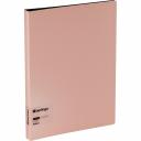 Папка Berlingo Instinct с 40 вкладышами формата А4 станет стильным помощником для хранения документов. Размер изделия – 310*235*24 мм, ширина корешка – 24 мм, толщина материала – 700 мкм. Папка вмещает до 100 бумажных листов. Листы-карманы увеличенной толщины 30 мкм надежно скреплены сваркой. Внешняя сторона папки выполнена в насыщенном цвете фламинго с фактурой «горизонтальные линии». Внутренняя сторона имеет чёрный цвет и оснащена плотным прозрачным карманом для удобного хранения мелочей: ручки, заметок, визиток, дисков, флешек и другого. Упакована в индивидуальный прозрачный пакет • Формат: А4; • Количество вкладышей: 40; • Ширина корешка: 24 мм; • Толщина материала: 700 мкм; • Тип скрепления: термосварка; • Размер: 310*235*24 мм; • Цвет: мятный/черный.