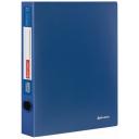 Папка на 2-х кольцах Brauberg "Стандарт" (А4, корешок 40мм, до 250л.) синяя (221617), 10шт.