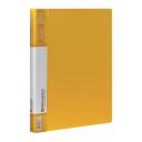 Папка с боковым металлическим прижимом и внутренним карманом BRAUBERG Contract, желтая, до 100 л, 0,7 мм, 221790, (10 шт.)