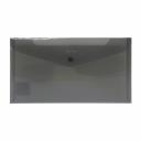 Папка-конверт COMIX BLAZE на кнопке 250x135 мм серая 12 шт в упаковке A1855 GR