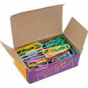 Скрепки INFORMAT ассорти винил 100 шт 33 мм SC33-100K