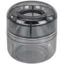 Диспенсер для скрепок / органайзер / скрепочница магнитная Staff Basic, прозрачный корпус, 270556