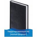 Ежедневник BRAUBERG Select недатированный, А6, 160 листов, черный..