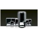 Оснастка автоматическая для печати Trodat Printy 4642, 42 мм, белый корпус с черным передом, синяя штемпельная подушка