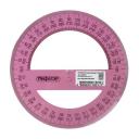 Пифагор Транспортир 360°, 210621, в ассортименте