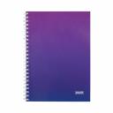 Бизнес-тетрадь Attache А5 96 листов, Градиент фиолетовый клетка, 65 г, гребень, УФ-лак 1919321 предназначена для ведения записей. Листы надежно скреплены, за счет чего они не разлетятся. Благодаря компактным размерам не занимает много места. Бизнес-тетрадь имеет высокую плотность, поэтому не продавливается при письме.