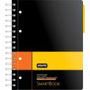 Бизнес-тетрадь Smartbook, А5, 120 листов, клетка, желтый + оранжевый