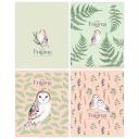 BG Комплект тетрадей "White enigma" Т5ск96_лм 11116 4 шт., клетка, 96 л., 4 шт., Рисунок