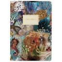 Тетрадь общая BrunoVisconti, А5 (147 х 210 мм), "фантазия. Кораллы" 40 л, клетка, Арт. 7-40-001/141