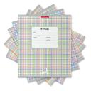 Тетрадь школьная ученическая Erich Krause Optima Новая шотландка, 24 листа, клетка, в ассортименте