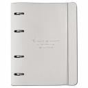 Тетрадь общая, Infolio Study, 175х212 мм, 120 л., клетка, кольцевой механизм. Коллекция "Quote", бежевый