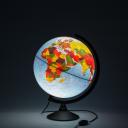 Интерактивный глобус GLOBEN INT13200288 физико-политический с подсветкой 320 мм, очки VR