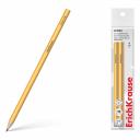 Набор из 4 классических шестигранных чернографитных карандашей из отборной древесины, твердость НВ. Специальная пропитка древесины и сплошная проклейка грифеля обеспечивает высокую ударопрочность. Мягкая древесина и идеальная центровка грифеля гарантируют легкую заточку с экономным расходом карандаша. Грифель диаметром 2.2 мм не царапает бумагу и не крошится. Длина 175 мм.