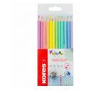 Карандаши цветные Kores Kolores Pastel 12 цветов 1311705