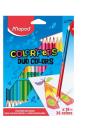Цветные карандаши двусторонние MAPED Color Peps Duo, 36 цветов (18шт)