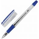 Ручка шариковая масляная с грипом BRAUBERG i-Rite GT, комплект 12 штук, синяя, узел 0,7 мм, 880178