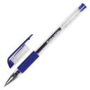 BRAUBERG Ручка гелевая с грипом brauberg number one , синяя, узел 0,5 мм, линия письма 0,35 мм, 141193, 24 шт.