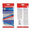 Набор автоматических шариковых ручек Erich Krause R-301 Matic&Grip Classic 1.0, цвет чернил синий, 8 шт