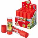 Клей-карандаш 15г KORES GluKIDS 13502, (3шт.)