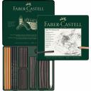 Faber Castell Набор чернографитовых карандашей PITT Monochrome Graphite 24 предмета