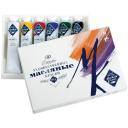 Набор художественных масляных красок «Мастер-класс», 6 цветов, 46 мл, в тубах