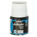 Pebeo Краска для темных и светлых тканей Setacolor, 45 мл, 19 черный