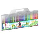 Berlingo Набор фломастеров "Жил-был кот" (WP00636), 36 цветов, 2 мм, 36 шт.