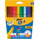 Фломастеры цветные BIC Kids Visa Коробка x12