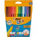 Фломастеры Bic Kids Visa 12 цветов