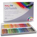 Пастель масляная художественная PENTEL Oil Pastels 50 цветов круглое сечение PHN4-50