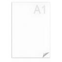 Ватман А1 (610х860 мм), 1 лист, плотность 200 г/м2, гознак С-Пб, упаковка по 300 листов, водяной знак