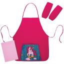 Юнландия Комплект для уроков труда Neon unicorn (270197) розовый