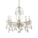 Подвесная люстра Abrasax MDK9431/5AWhite в виде свечи