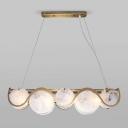 Подвесной светильник Bogate's 354/4 белый a054457 являющийся частью системы Умный дом Minimir Home, не только украсит ваш интерьер, но и откроет новый уровень качества жизни. Представьте, как удобно выключать весь свет одним касанием или просто голосовой командой. Создавайте с помощью сценариев атмосферу кинотеатра, оптимальное освещение, чтобы лучше концентрироваться или отдыхать после тяжелого дня. Благодаря Minimir Home, весь дом на экране смартфона, а отключить освещение можно всего лишь одной кнопкой на телефоне – из любой точки мира. Подвесная люстра с управлением по Wi-Fi 354/4 Smart (322/4) поможет организовать качественное освещение на площади 12 м? и украсить современный интерьер. Светильник со стеклянными плафонами в белом цвете оснащен системой регулировки высоты подвеса, позволяющей размещать изделие на разных уровнях, уменьшая или увеличивая угол рассеивания светового потока. Данный светильник легко устанавливается на потолке при помощи планки. Бесплатное приложение доступно в Google Play и AppStore для iOS и Android устройств.