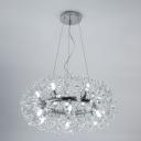 Потрясающая подвесная хрустальная люстра Eletto EL322P12.1 Betsy – это искусство современного стиля, привнесенное в ваш интерьер. Металлический глянцевый хромированный корпус олицетворяет утончённую элегантность. Оригинально ограненные хрустальные элементы, прозрачные как кристаллы, изыскано расположены на изящных стойках, придавая светильнику форму невесомого парящего кольца.В изделии 12 ламп с цоколем G9 максимальной мощностью для галогенных ламп 40Вт, светодиодные лампы можно устанавливать более яркие. Диаметр светильника 60см, высота легко регулируется в диапазоне 33см–1,2м. Модель подходит для всех типов потолков, в том числе натяжных, тип крепления – планка.Великолепная подвесная хрустальная люстра Eletto EL322P12.1 Betsy будет изумительно выглядеть в современных и классических интерьерах. Она бесспорно станет ярким акцентом в вашей модной квартире или стильном загородном доме, добавляя шарма в гостиной, спальне, кухне и кабинете. Независимо от выбранного помещения, она создаст атмосферу роскоши и изысканности, привлекая восхищенные взгляды и подарит вам неповторимые моменты наслаждения светом и блеском хрусталя.
