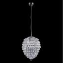 Подвесная люстра хрустальная Crystal Lux CHARME SP6 CHROME/TRANSPARENT