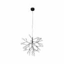 Подвесная люстра Crystal lux Evita SP36 Black/Transparent