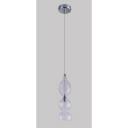 Подвесной светильник Crystal Lux IRIS SP1 B TRANSPARENT