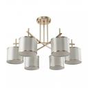 Потолочная люстра Crystal Lux Sergio PL6 Gold