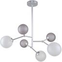 Потолочная люстра на штанге De Markt Гамбург 605018406 (плафоны шарики) DeMarkt